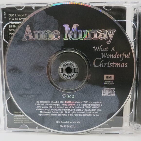 Anne Murray What a Wonderful Christmas Two Disc CD 2005 - Picture 6 of 6